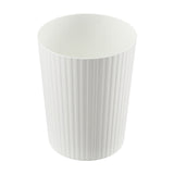 Cefito 8L Open Top Rubbish Bins Waste Bin Trash Can Storage Dustbin White - Cefito