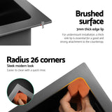 Cefito Kitchen Sink Basin Stainless Steel Under/Top/Flush Mount Bowl 750X450MM - Cefito