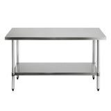 Cefito 1524x762mm Stainless Steel Kitchen Bench 430