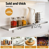Cefito Commercial Stainless Steel Wall Shelf Kitchen Storage Rack 1200x300mm - Cefito