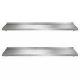 Cefito 2PCS 1200mm Stainless Steel Kitchen Wall Shelf Mounted Rack - Cefito