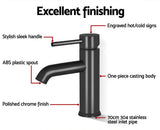 Cefito Basin Mixer Tap Faucet Black - Cefito