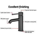 Cefito Basin Mixer Tap Faucet Black - Cefito