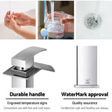 Cefito Bathroom Basin Mixer Tap Thin Tall Faucet Vanity Laundry Black - Cefito