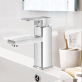 Cefito Basin Mixer Tap Faucet Bathroom Vanity Counter Top WELS Standard Brass Silver