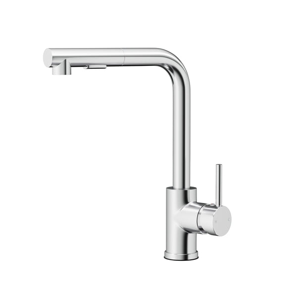 Cefito Kitchen Mixer Tap Pull Out Rectangle 2 Mode Sink Basin Faucet Swivel WELS Chrome - Cefito