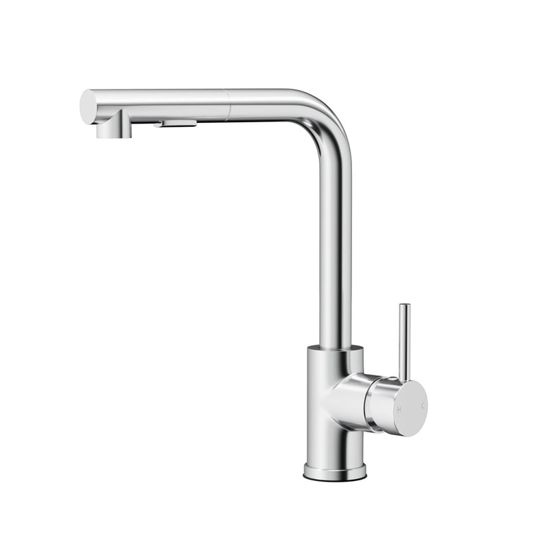 Cefito Kitchen Mixer Tap Pull Out Rectangle 2 Mode Sink Basin Faucet Swivel WELS Chrome - Cefito