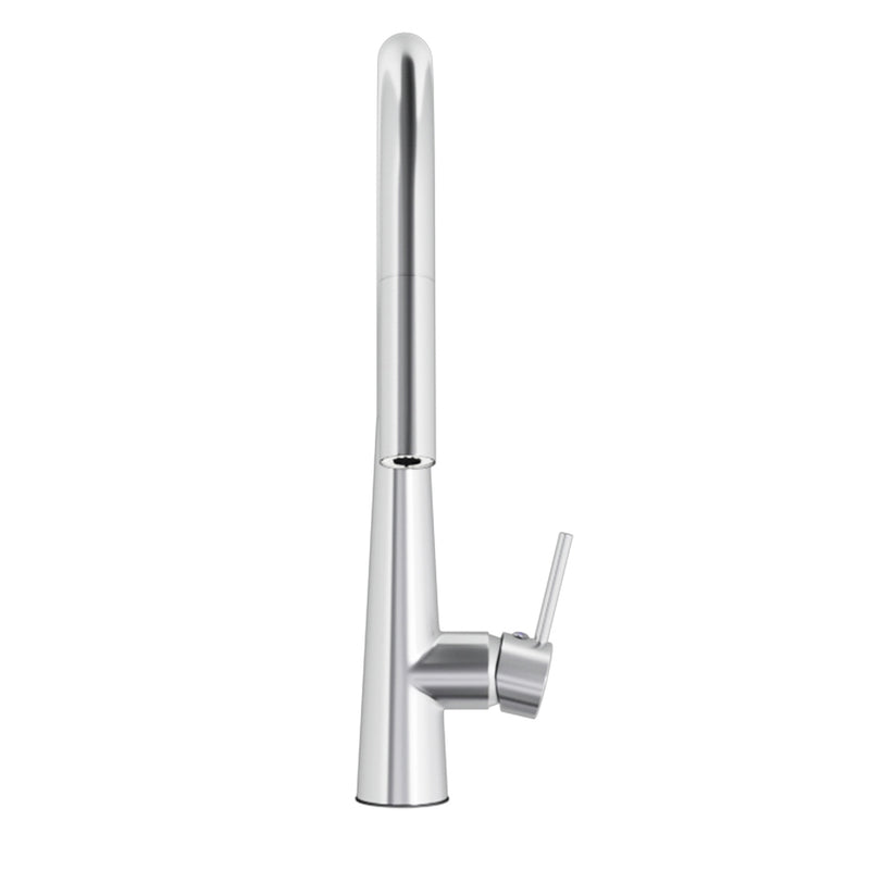 Cefito Kitchen Mixer Tap Pull Out Round 2 Mode Sink Basin Faucet Swivel WELS Chrome - Cefito