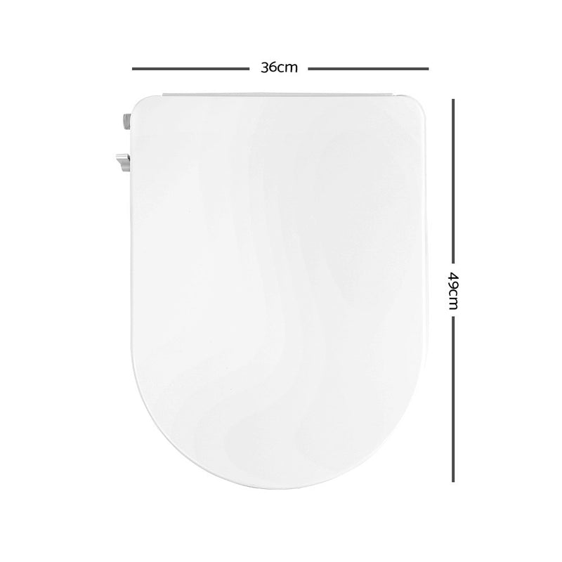 Cefito Non Electric Bidet Toilet Seat Bathroom White