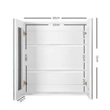 Cefito Bathroom Vanity Mirror with Storage Cabinet - White - Cefito