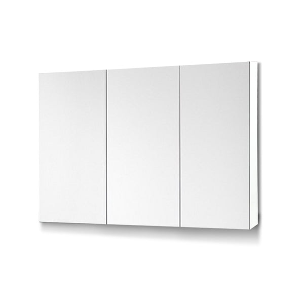 Cefito Bathroom Vanity Mirror with Storage Cabinet - White - Cefito