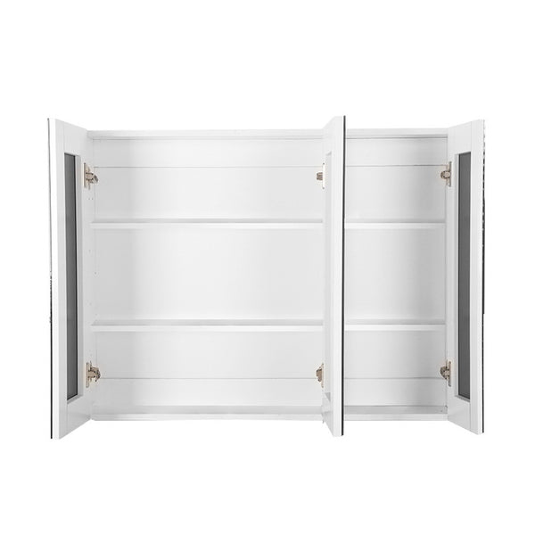 Cefito Bathroom Mirror Cabinet Vanity Medicine White Shaving Storage 1200x720mm - Cefito