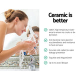 Cefito Ceramic Rectangle Sink Bowl - White - Cefito