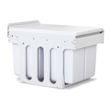 Cefito 2 x 15L Pull Out Bin White