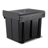 Cefito 2 x 20L Pull Out Bin Black