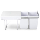Cefito 2 x 20L Pull Out Bin White