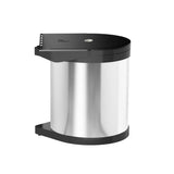 Cefito Kitchen Swing Out Pull Out Bin Stainless Steel Garbage Rubbish Can 12L - Cefito