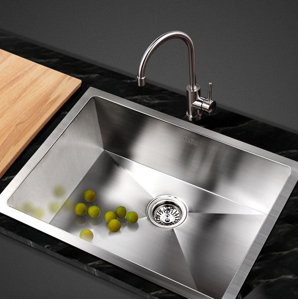 Cefito 600mm x 450mm Stainless Steel Sink