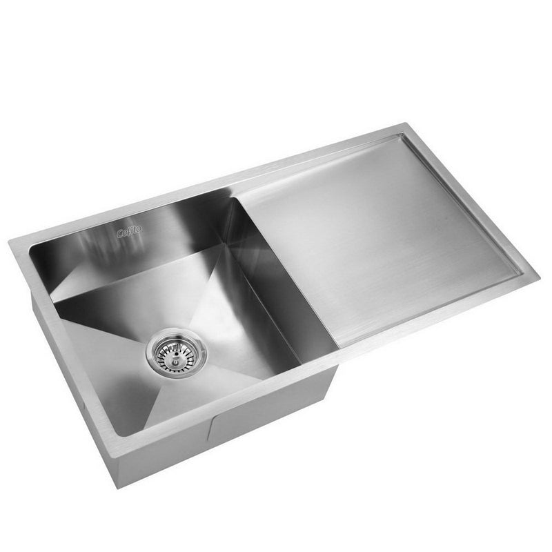 Cefito 870mm x 440mm Stainless Steel Sink
