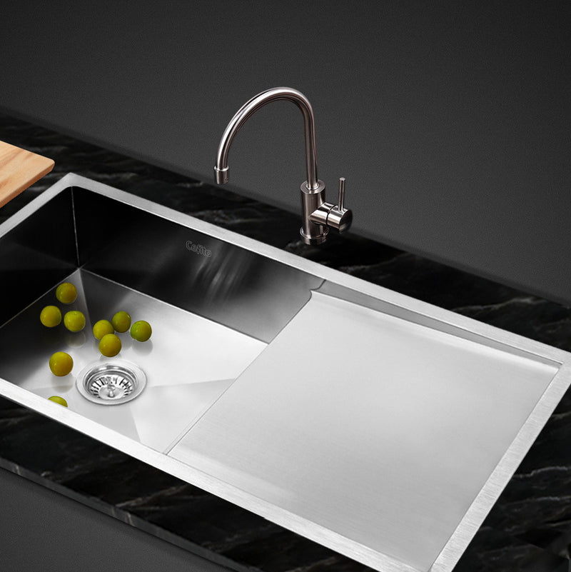 Cefito 960mm x 450mm Stainless Steel Sink
