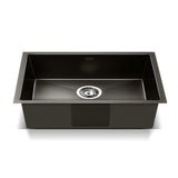 Cefito 450mm x 300mm Stainless Steel Sink Black