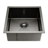 Cefito 440mm x 440mm Stainless Steel Sink Black