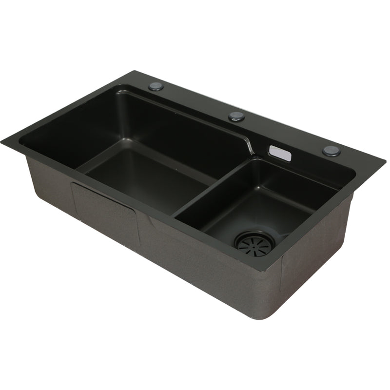 Cefito Kitchen Sink Basin Stainless Steel Under/Top/Flush Mount Bowl 750X450MM - Cefito