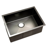 Cefito 600mm x 450mm Stainless Steel Sink Black