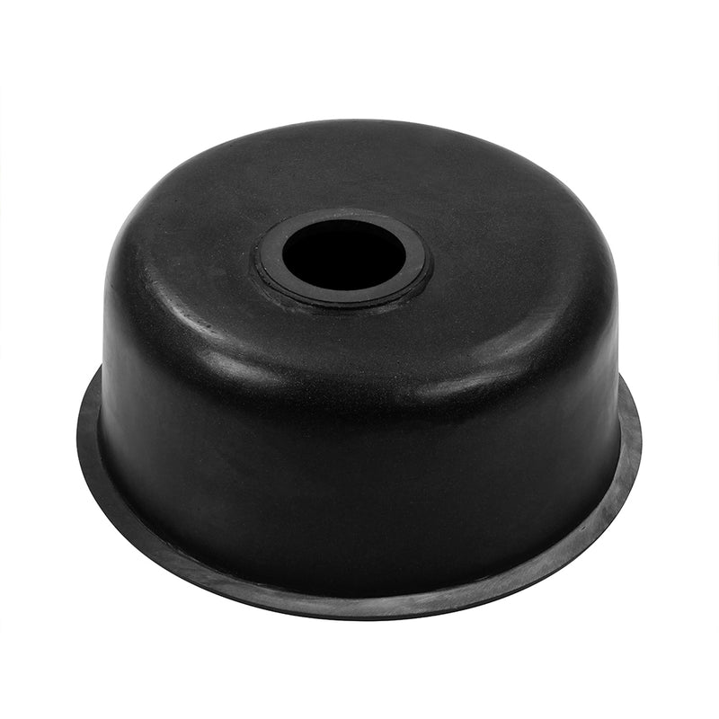 Cefito Granite Stone Kitchen Laundry Sink Bowl Top or Under Mount Round 430mm x 200mm Black