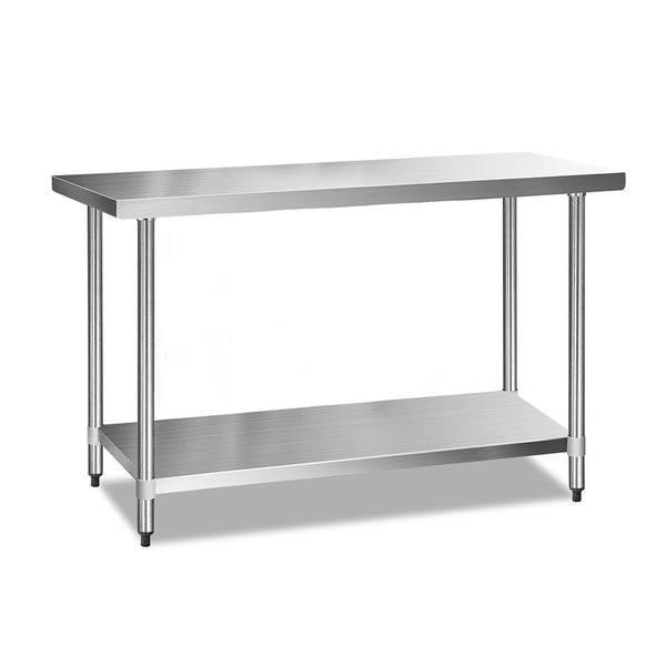 Cefito 610mm x 1524mm Commercial Stainless Steel Kitchen Bench