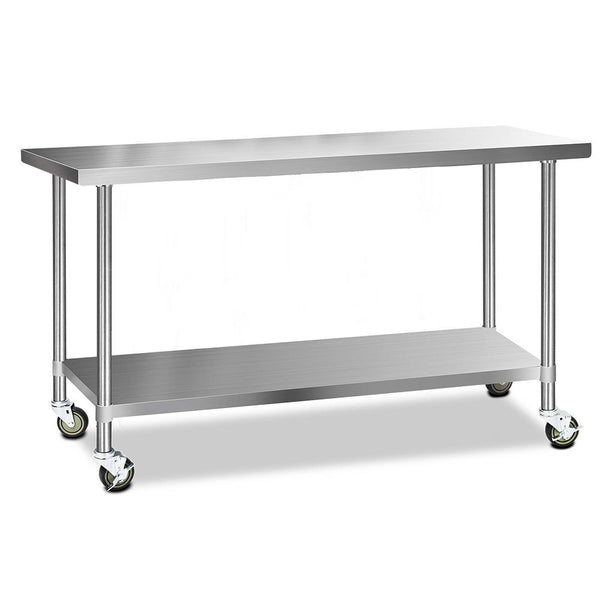 Kitchen benches top on wheels