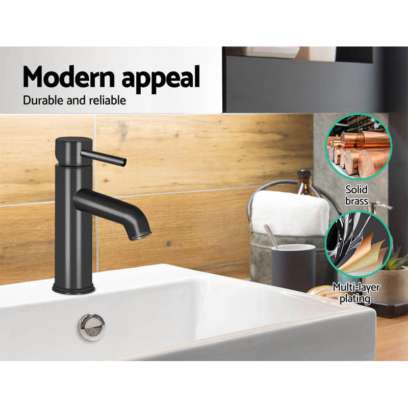 Cefito Basin Mixer Tap Faucet Black - Cefito