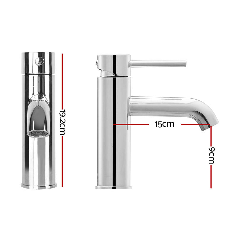 Cefito Basin Mixer Tap Faucet Silver - Cefito