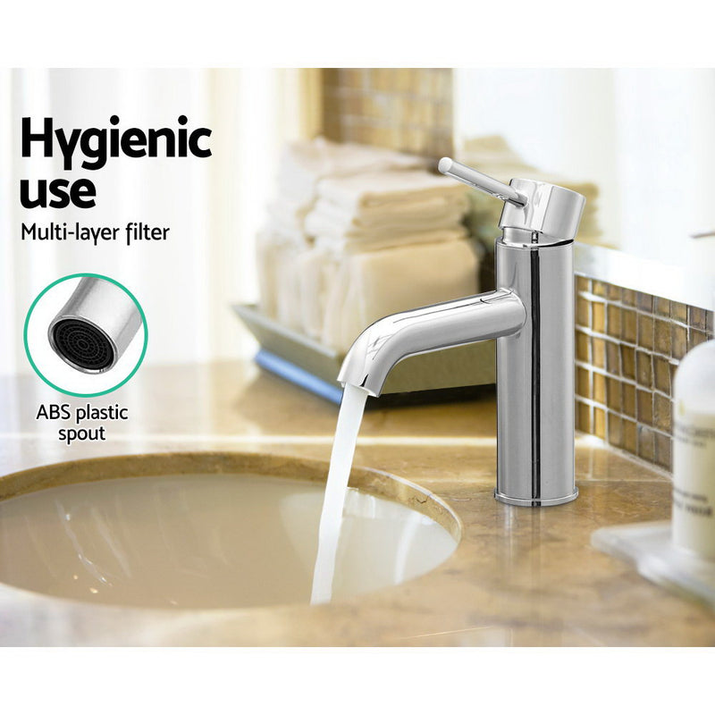 Cefito Basin Mixer Tap Faucet Silver - Cefito