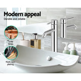 Cefito Basin Mixer Tap - Silver - Cefito
