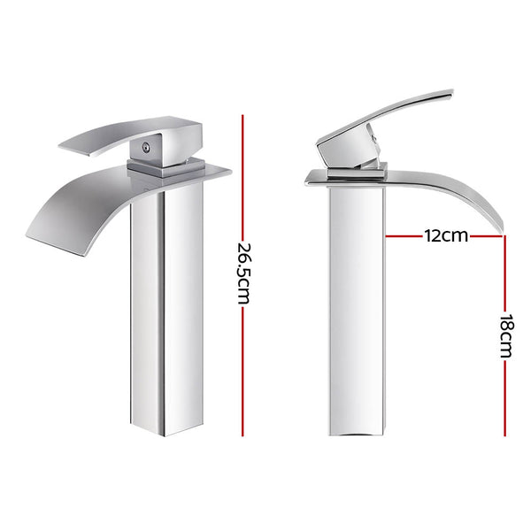 Cefito Basin Mixer Tap - Silver - Cefito