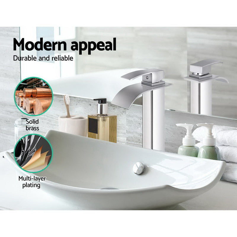 Cefito Basin Mixer Tap - Silver - Cefito
