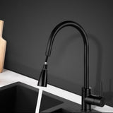 Cefito Pull-out Mixer Faucet Tap - Black - Cefito