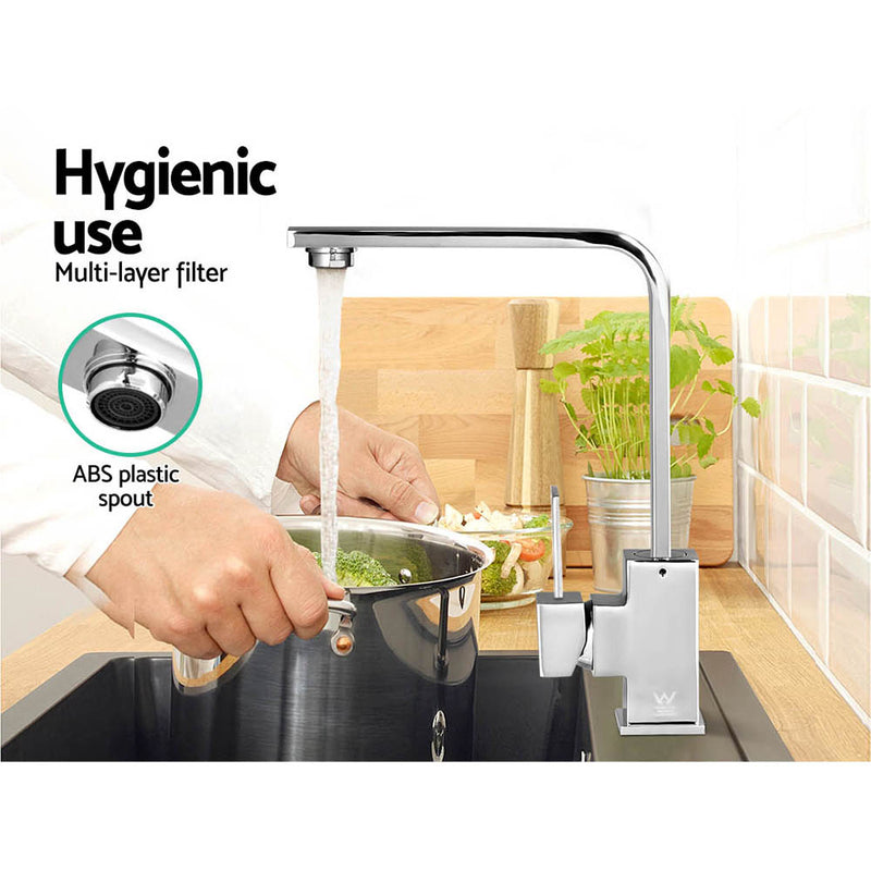 Cefito Kitchen Mixer Tap - Silver - Cefito
