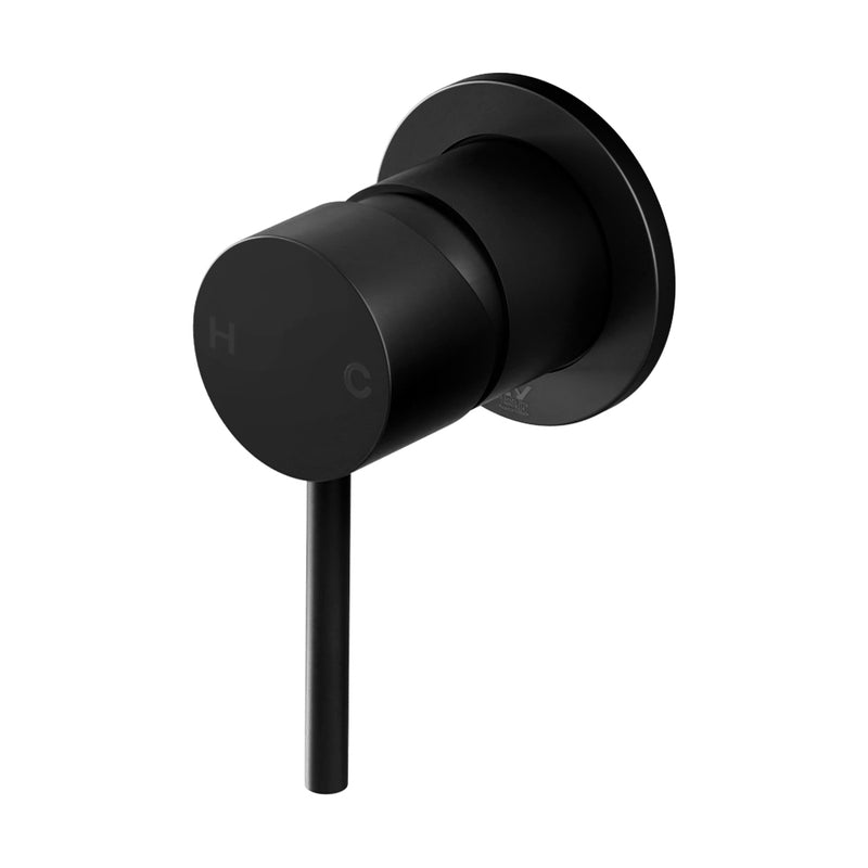 Cefito Bathroom Mixer Shower Wall Tap Faucet Basin Sink Bathtub Brass Black - Cefito