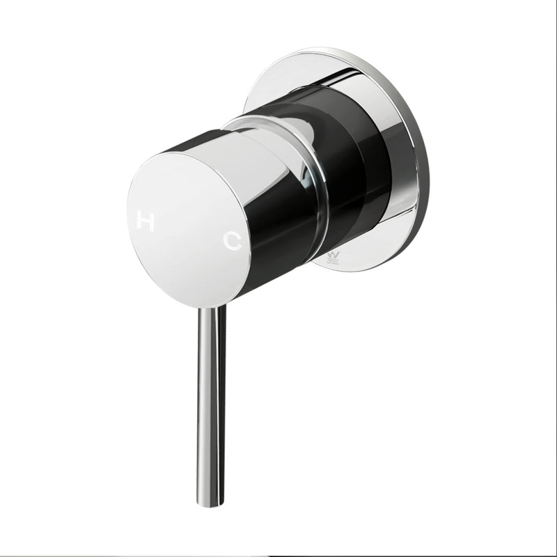 Cefito Bathroom Mixer Shower Wall Tap Faucet Basin Sink Bathtub Brass Chrome - Cefito