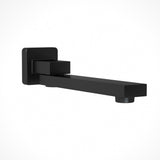 Cefito Bathroom Mixer Spout Wall Bath Tap Square Swivel Bathtub Black - Cefito